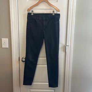 Ann Taylor skinny black jeans – size 8 petite